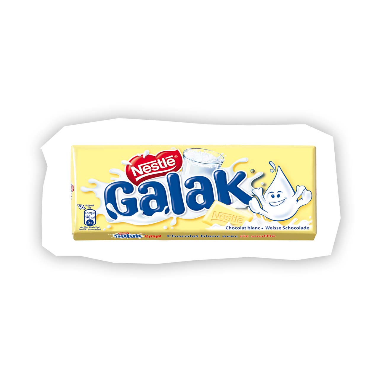 Nestlé Galak weisse Tafelschokolade