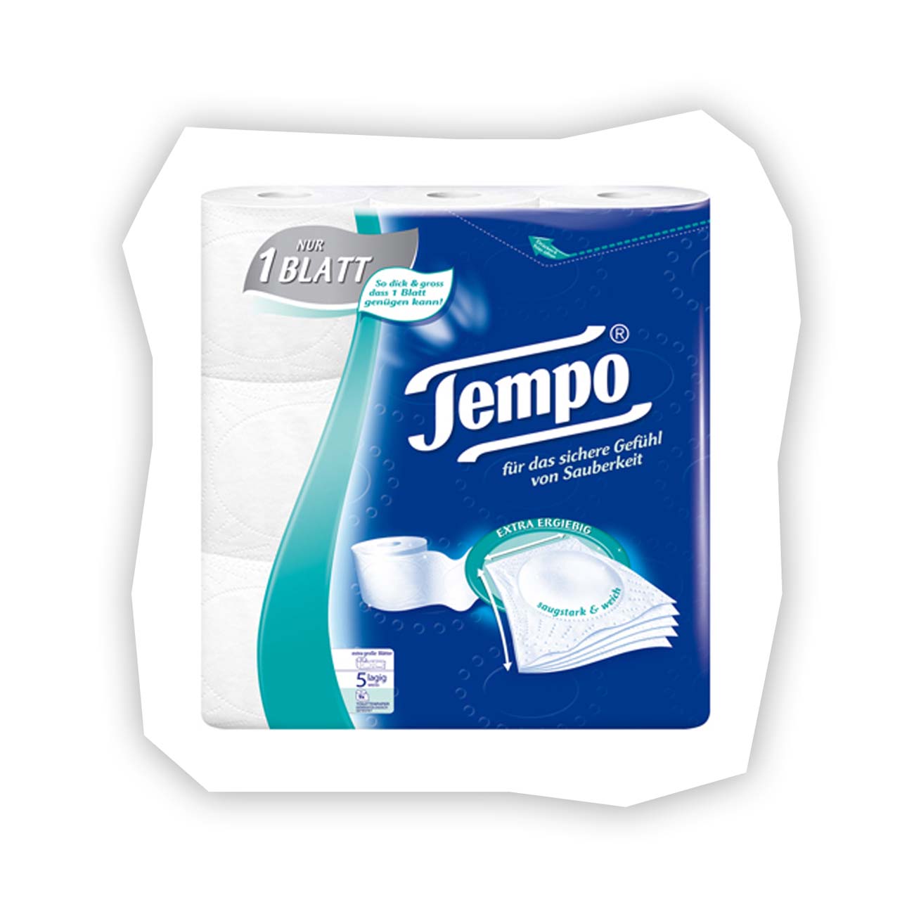Tempo Toilettenpapier 5-lagig