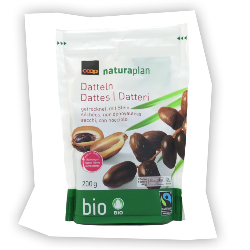 Bio Datteln getrocknet